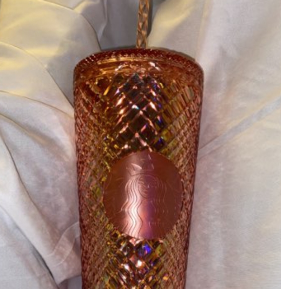 Pink Jeweled Starbucks 2021 24oz - Picture 3 of 5